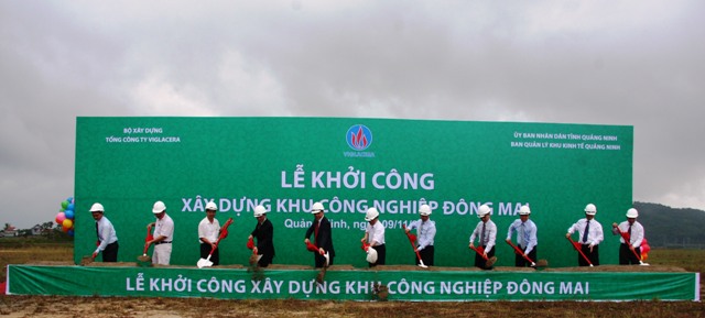 Khởi công khu công nghiệp Đông Mai, Quảng Ninh